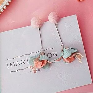 Unique Acrylic tortoise shell earrings